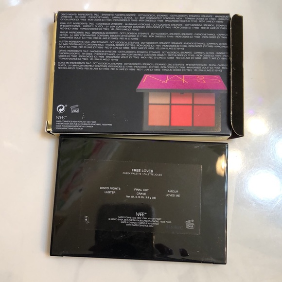 NARS Studio 54 Free Lover 6 Pan Cheek Palette 23.4g NIB - Picture 8 of 11